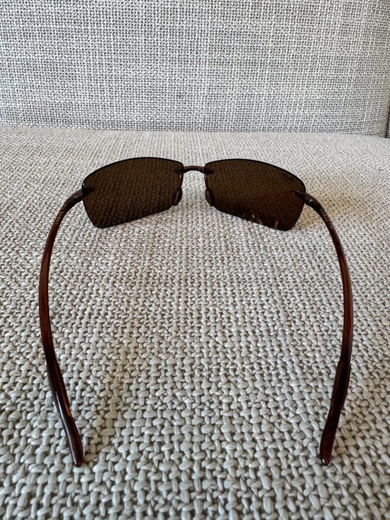 New Maui Jim Breakwall Polarized Sunglasses — Rootbeer / HCL Bronze main image 8